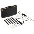 Fantasías del Dormitorio - Maleta BDSM 11 piezas (negro)