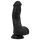 Easytoys - Dildo realista con testículos - 12 cm (negro)