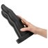 BUTTR Victory - doble dedo consolador anal (negro)