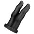 BUTTR Victory - doble dedo consolador anal (negro)