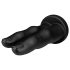 BUTTR Victory - doble dedo consolador anal (negro)