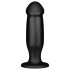BUTTR AH-1 - consolador anal con ventosa (negro)
