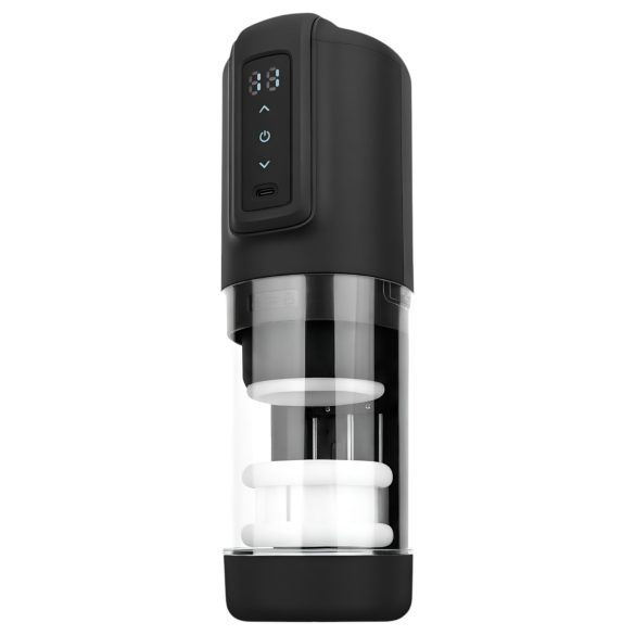 CRUIZR CX10 - Masturbador rotativo y oscilante (negro)