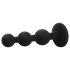 EasyToys - plug anal con cuentas (negro)