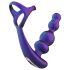 Hueman Stellar Force - anillo y vibrador anal (lila)