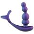 Hueman Fuerza Estelar - vibrador anal y anillo para el pene (morado)