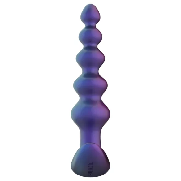 Hueman Galaxy Force - vibrador anal con control remoto (morado)