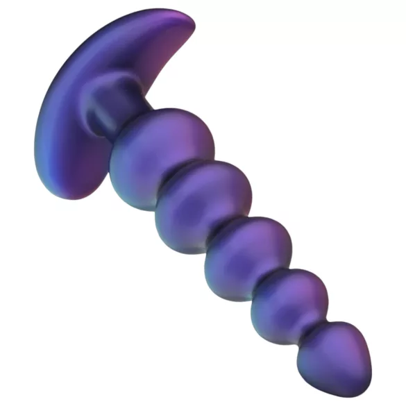 Hueman Galaxy Force - vibrador anal con control remoto (morado)