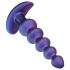 Hueman Galaxy Force - vibrador anal con mando (morado)