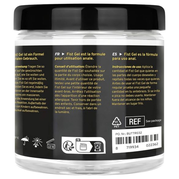 BUTTR - lubricante fisting antideslizante 500ml