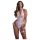 Christine - set de body abierto (blanco)