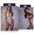 Christine - set de body abierto (blanco) - L/XL