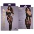 Christine - mono de malla transparente - (negro) - XS-XL