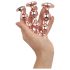 Set de dildos anales Rosy Gold (oro rosa)