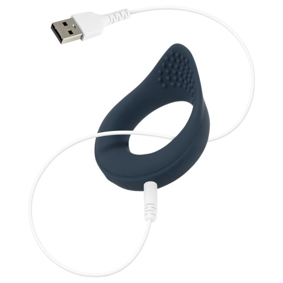 Boners - anillo vibrador para pene - silicona azul