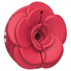Teazers Rose - pinzas vibradoras para pezones - color rojo