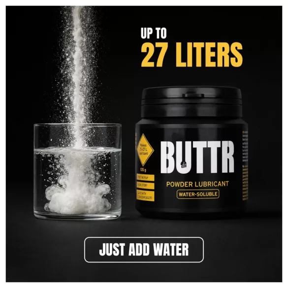 BUTTR - lubricante instantáneo en polvo (135 g)