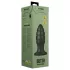 BUTTR Aftershock - plug anal gigante (negro) - 23 cm