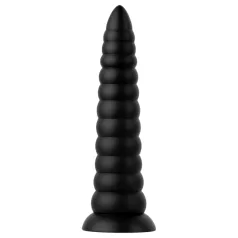 BUTTR Caterpiller - plug anal gigante (negro) - 29 cm