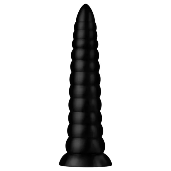 BUTTR Caterpiller - plug anal gigante (negro) - 29 cm