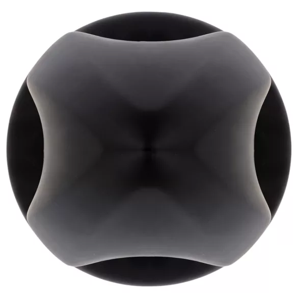 BUTTR Huge Explosive II - plug anal gigante (negro) - 29 cm