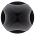 BUTTR Huge Explosive II - plug anal gigante (negro) - 29 cm