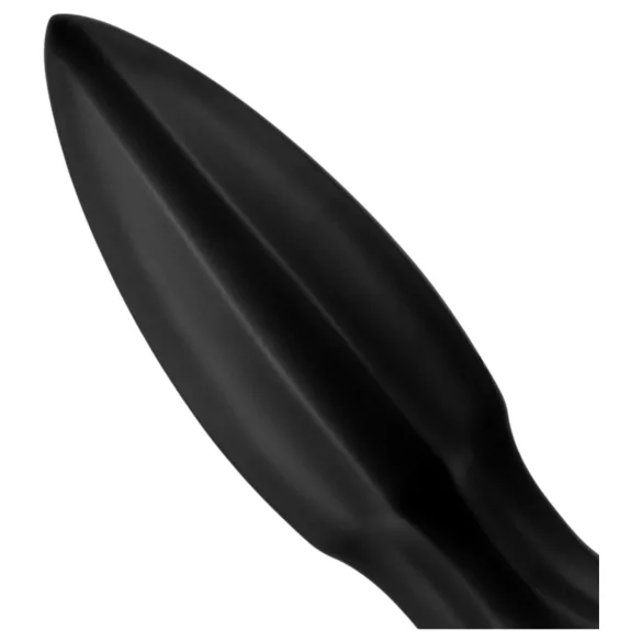 BUTTR Huge Explosive II - plug anal gigante (negro) - 29 cm