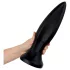 BUTTR Huge Explosive II - plug anal gigante (negro) - 29 cm