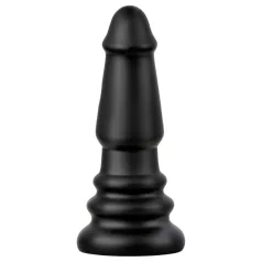 BUTTR Tactical II - plug anal gigante (negro) - 26 cm