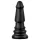BUTTR Tactical II - plug anal gigante (negro) - 26 cm