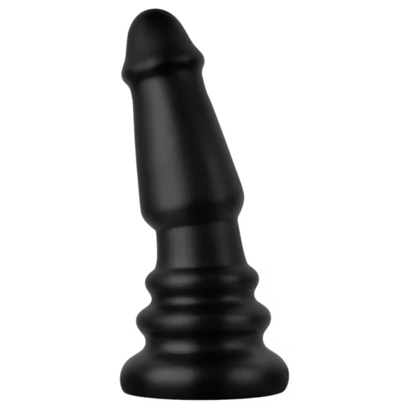 BUTTR Tactical II - plug anal gigante (negro) - 26 cm