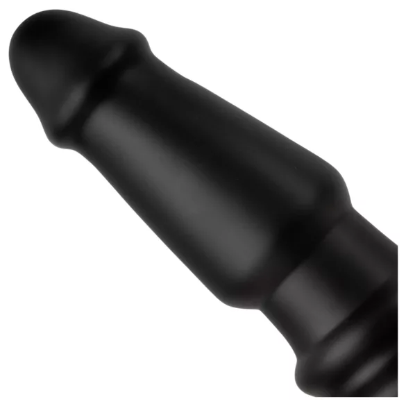 BUTTR Tactical II - plug anal gigante (negro) - 26 cm