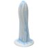 Ylva & Dite Prickly Pear - Dildo texturizado (blanco-azul)