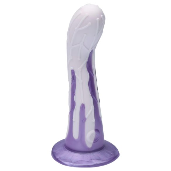 Dildo ventosa diseño críptico rosado-lila
