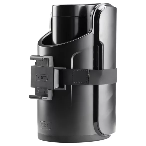 Kiiroo Keon - masturbador masculino con soporte para móvil - negro