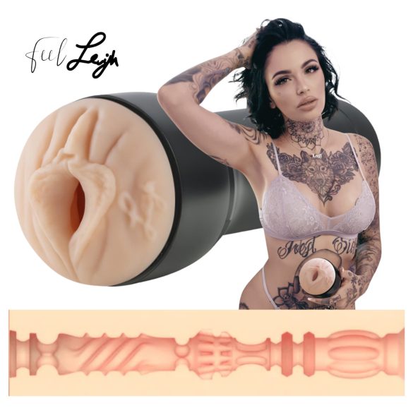 Kiiroo Leigh Raven - masturbador de vagina realista (natural)