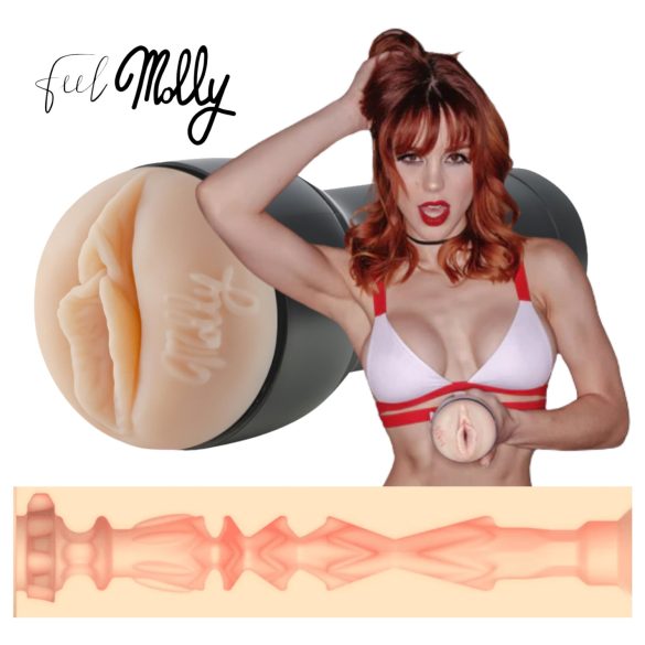 Kiiroo Molly Stewart - masturbador vagina (natural)