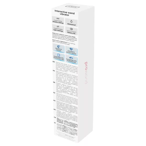 Kiiroo - Varita vibradora masajeador - recargable silicona rosa