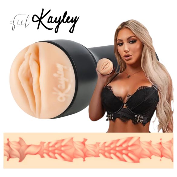 Kiiroo Kayley Gunner - vagina sintética - PowerBlow compatible (natural)