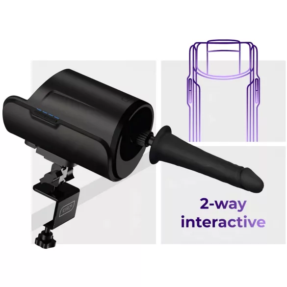 Kiiroo Keon - adaptador para consolador - color negro