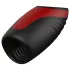 Dreamtoys Essentials - masturbador succionador y vibrador (negro)