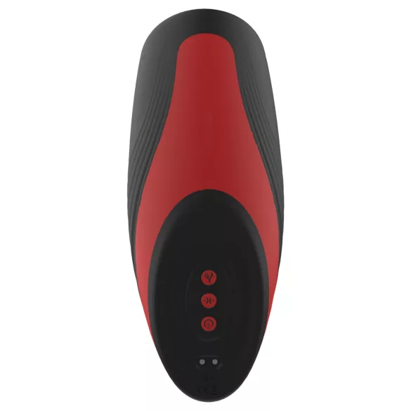 Dreamtoys Essentials - masturbador succionador y vibrador (negro)
