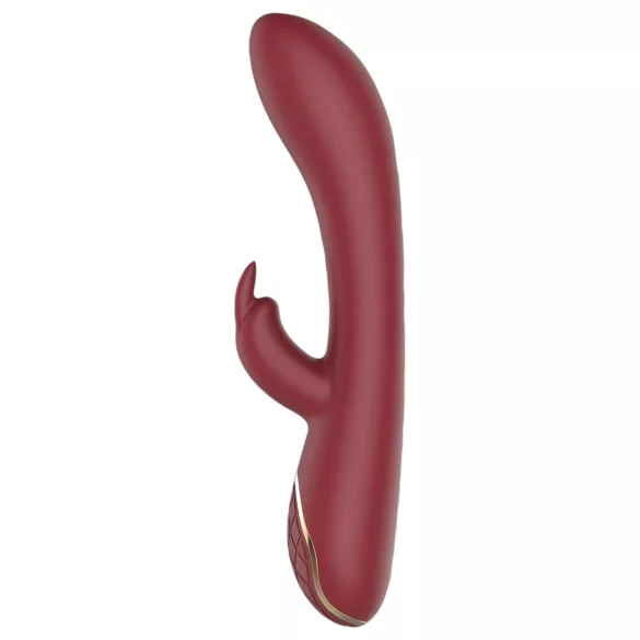 Romance Emily - vibrador con estimulación de punto G y clítoris - silicona roja
