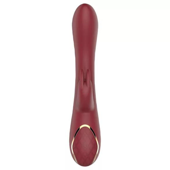 Romance Emily - vibrador con estimulación de punto G y clítoris - silicona roja