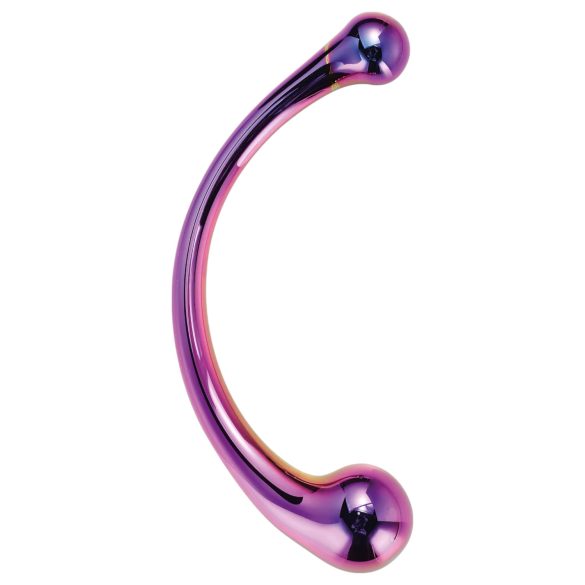 Dreamtoys - Dildo Masajeador de Vidrio (Morado)