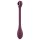 Glam - Vibrador recargable y flexible para el punto G, resistente al agua (lila)