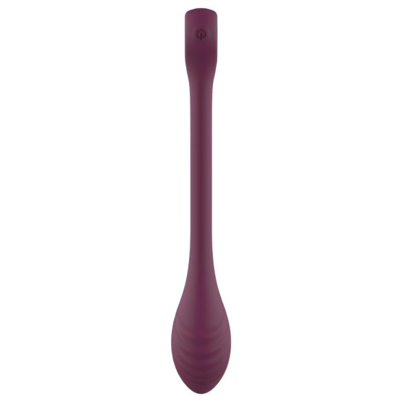 Glam - vibrador de punto G recargable, flexible y resistente al agua (lila)