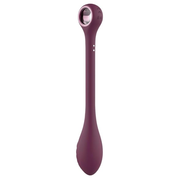 Glam - vibrador de punto G recargable, flexible y resistente al agua (lila)