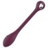 Glam - Vibrador recargable y flexible para el punto G, resistente al agua (lila)