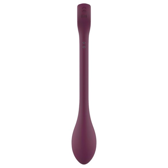 Glam - vibrador de punto G recargable, flexible y resistente al agua (lila)